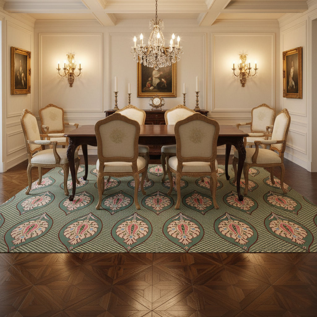 LAVERA - Hand Tufted Floral Carpet